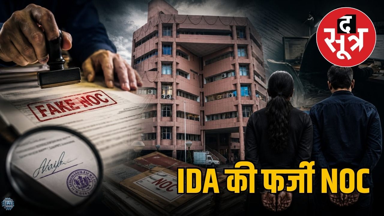 IDA के नाम पर फिर बनी फर्जी NOC, पति और पत्नी पर केस 