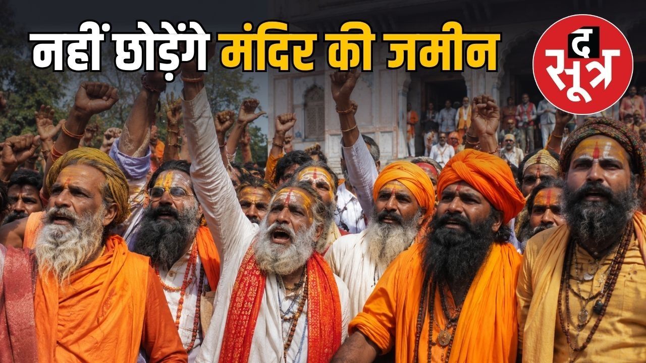 एमपी में 247 मंदिरों की जमीन नीलामी पर भड़के संत, आंदोलन की दी चेतावनी 