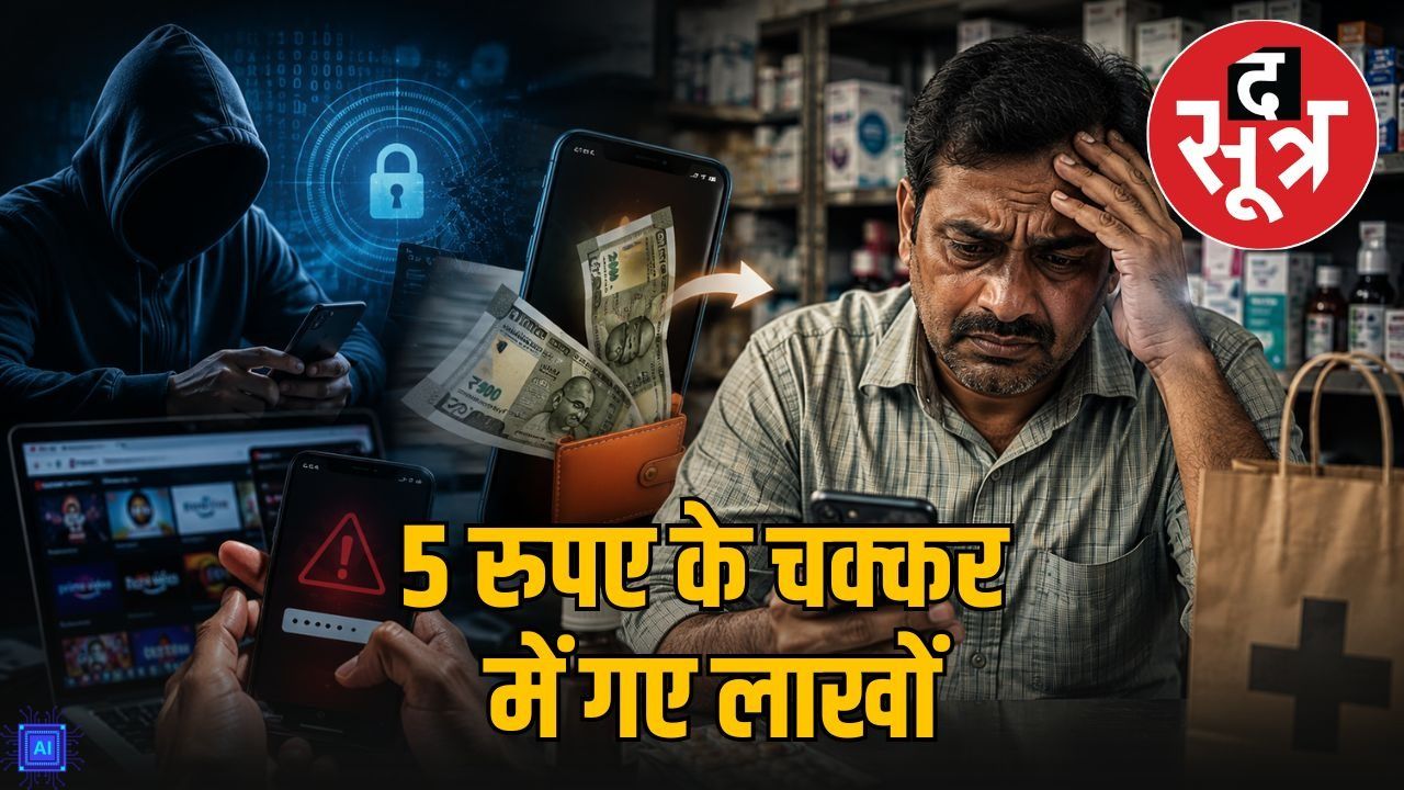 इंदौर दवा व्यापारी से बड़ी ठगी: OTT सब्सक्रिप्शन के चक्कर में गंवाए एक लाख रुपए 