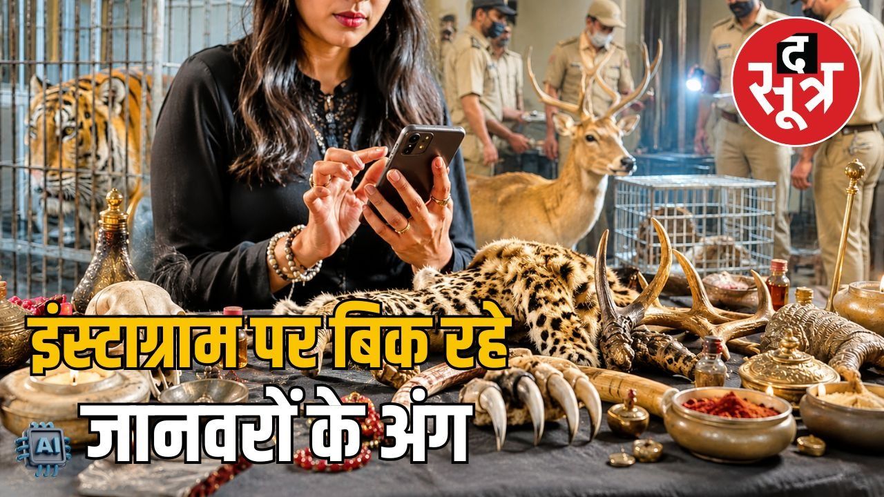 उज्जैन: तंत्र-मंत्र के लिए वन्यजीव अंगों की तस्करी, सोशल मीडिया पर बेच रही महिला 