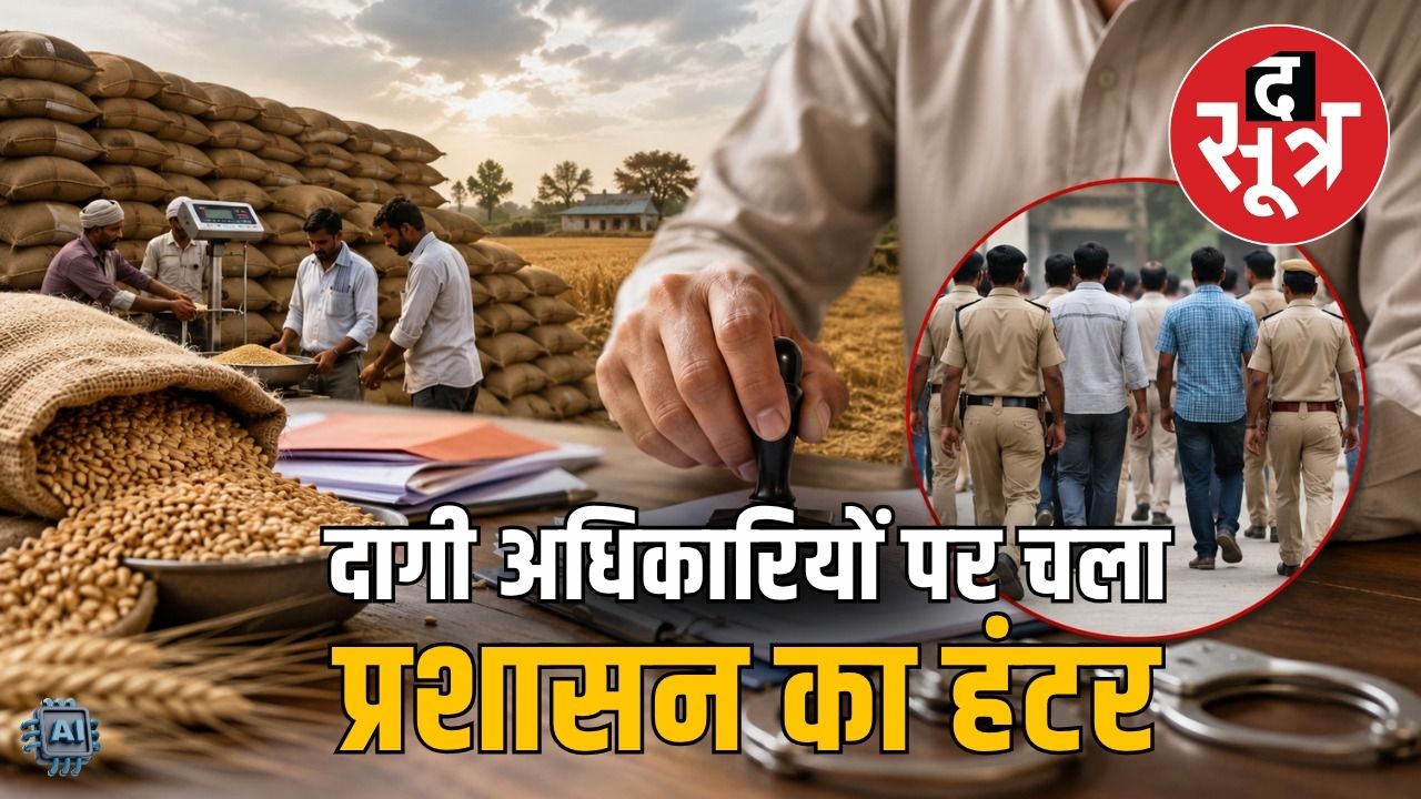 MSP गेहूं घोटाला: 3 जिलों में पटवारी समेत 64 पर एक्शन, राजगढ़ में 8 बर्खास्त 